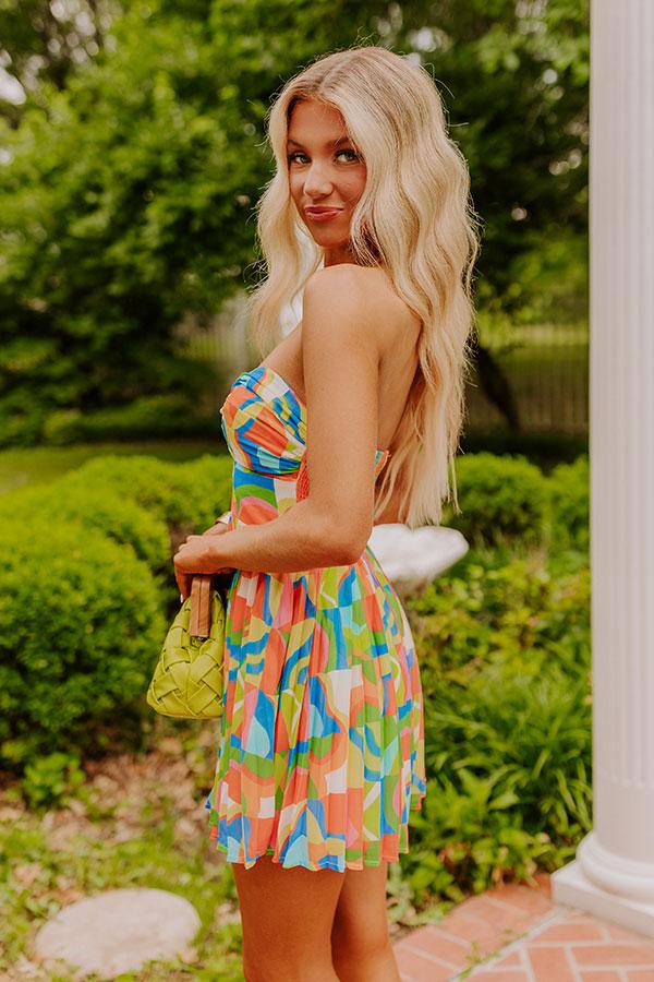 Impressions Summer Splash Pleated Romper