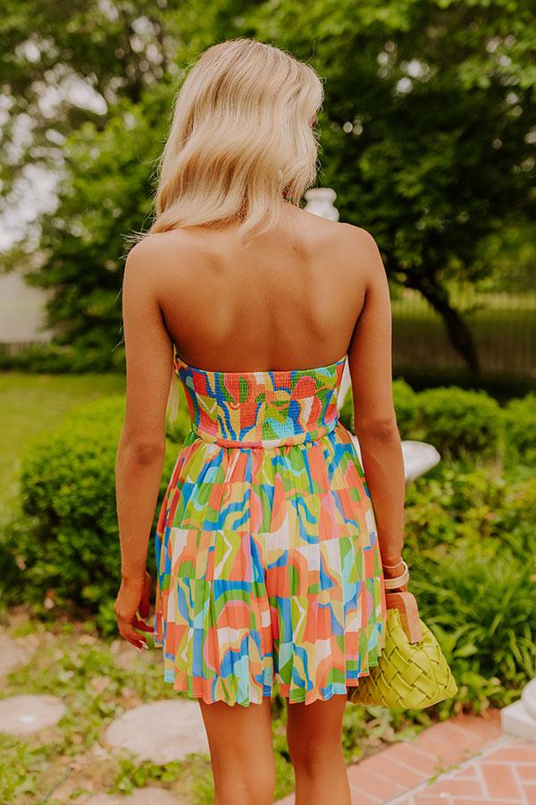 Impressions Summer Splash Pleated Romper