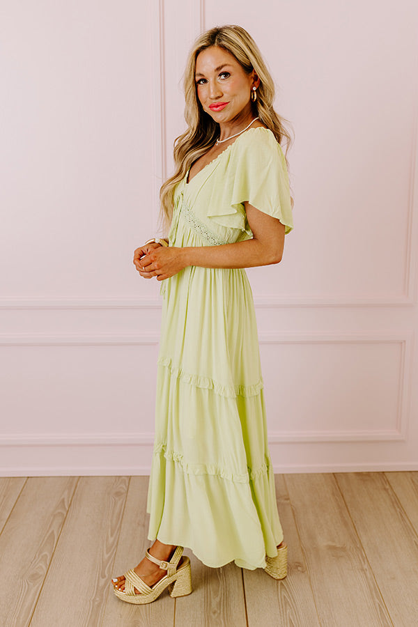 Impressions Summer Swoon Ruffle Midi