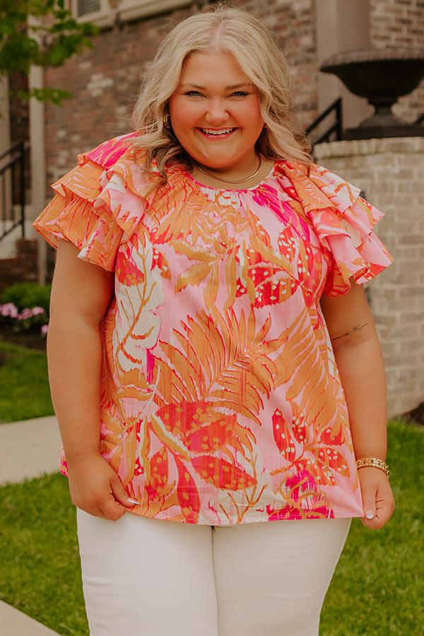 Impressions Sunkist Moment Shift Top Curves