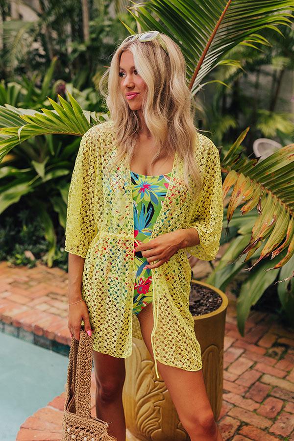 Impressions Sunny Coast Knit Overlay