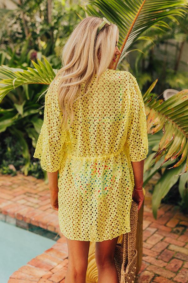 Impressions Sunny Coast Knit Overlay