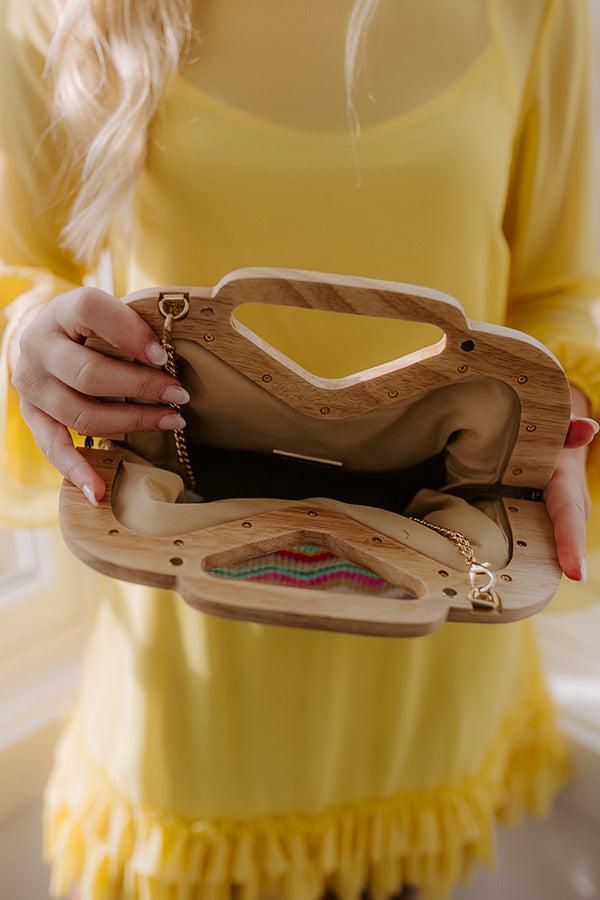 Impressions Sunny Days Ahead Woven Purse In Multi