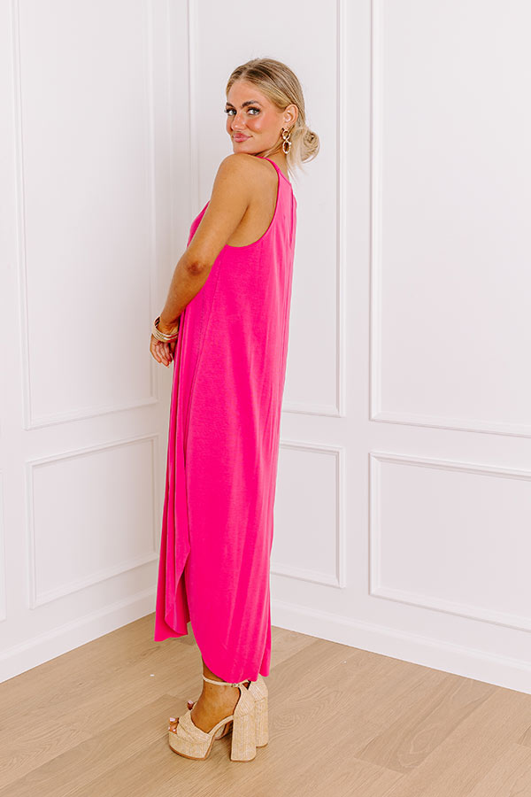 Impressions Sunny Destination Midi In Raspberry