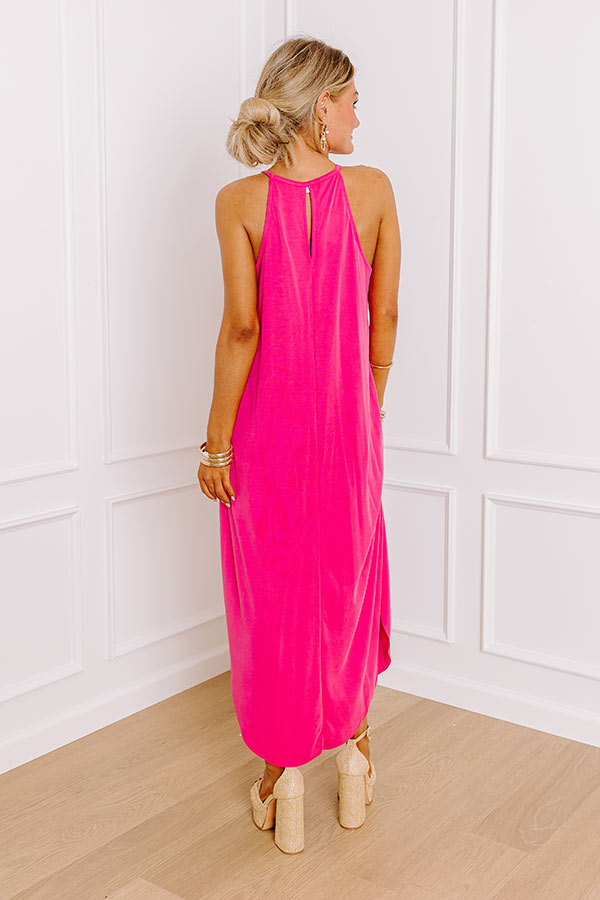 Impressions Sunny Destination Midi In Raspberry