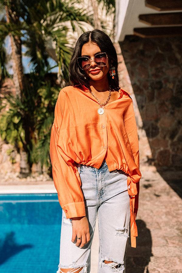 Impressions Sunny Spritzer Button Up