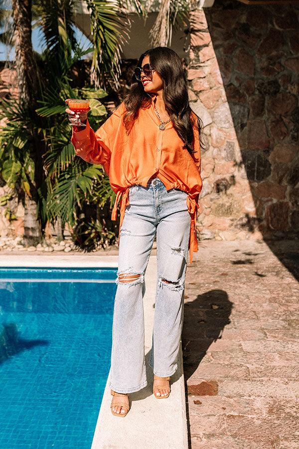 Impressions Sunny Spritzer Button Up