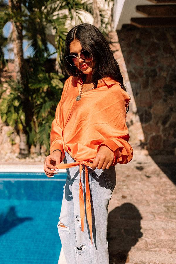 Impressions Sunny Spritzer Button Up