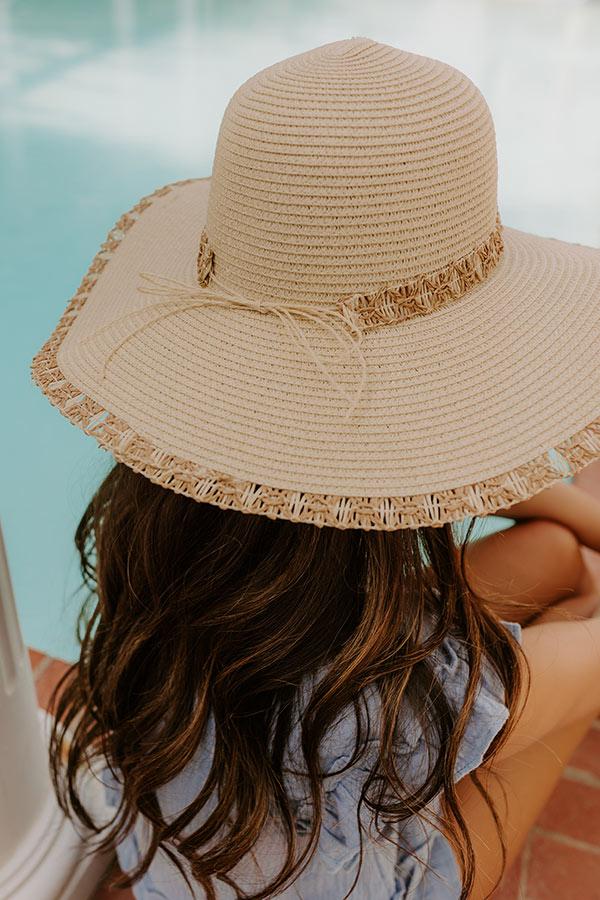 Impressions Sunny Views Raffia Woven Hat In Ivory