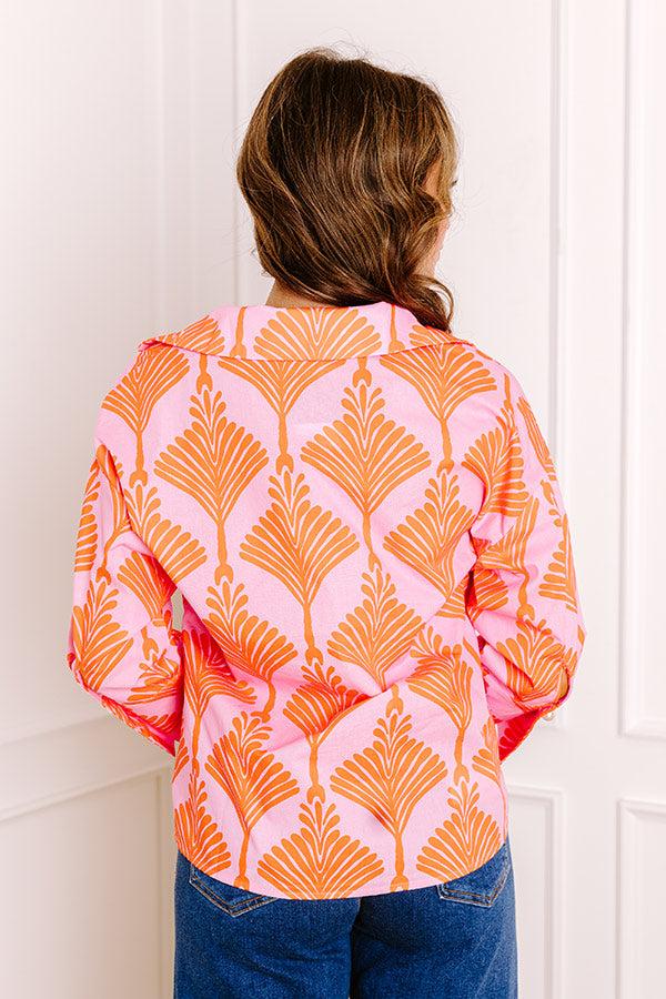 Impressions Sunny Whirlwind Shift Top