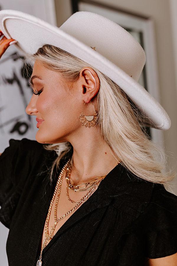 Impressions Sunset Situation Earrings In Ivory