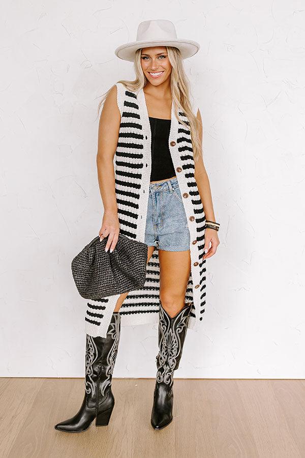 Impressions Sunset Stroll Knit Midi