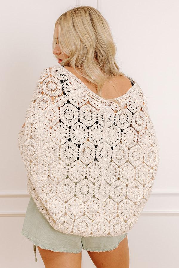 Impressions Sunshine On The Mind Crochet Overlay