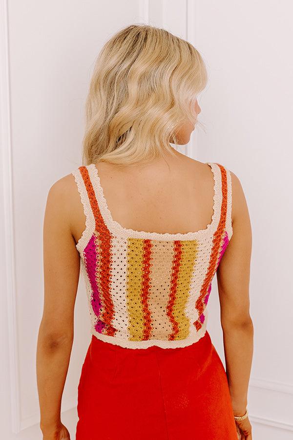 Impressions Sunshine Pact Knit Top