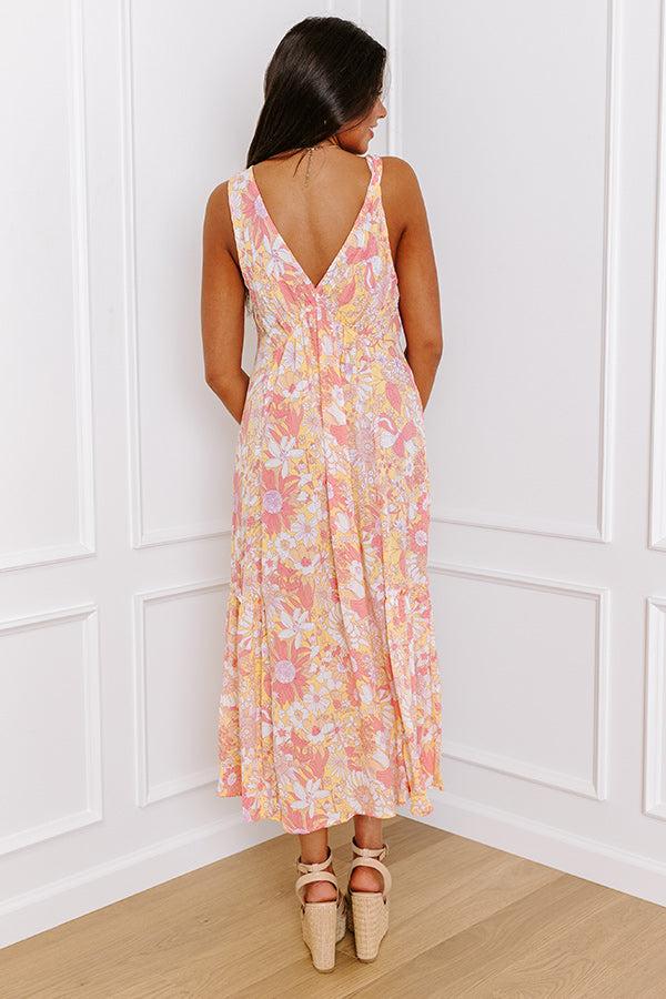 Impressions Sunshine Situation Floral Midi