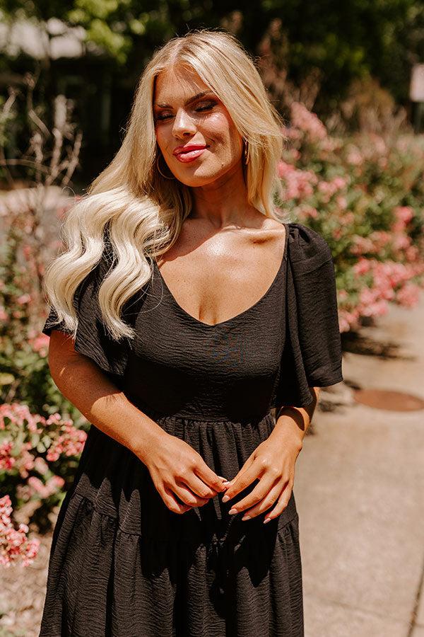 Impressions Sweet Aroma Midi In Black Curves