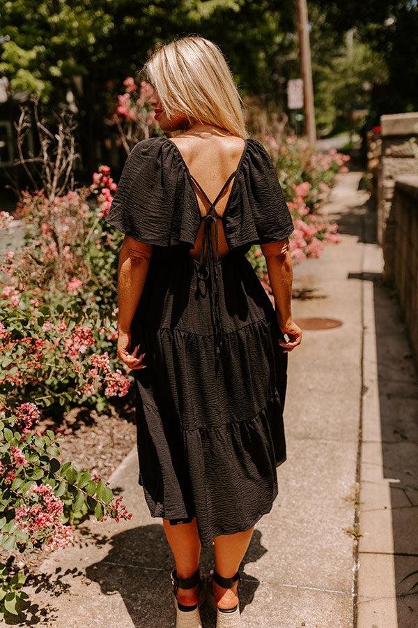 Impressions Sweet Aroma Midi In Black Curves