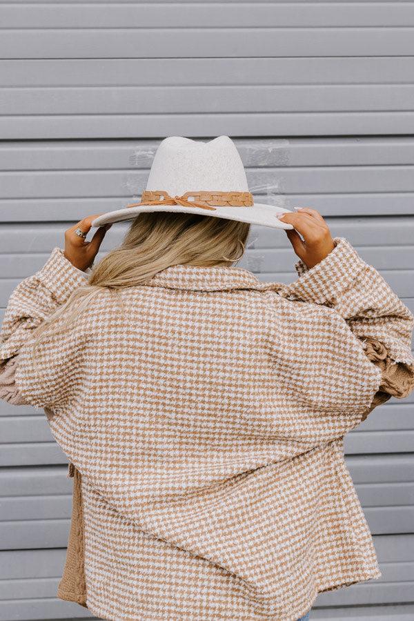 Impressions Sweet Charisma Felt Fedora In Birch