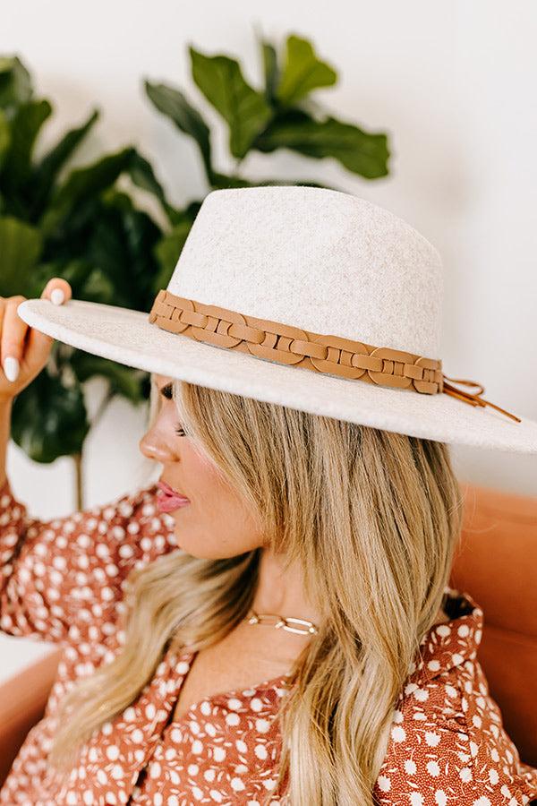 Impressions Sweet Charisma Felt Fedora In Birch