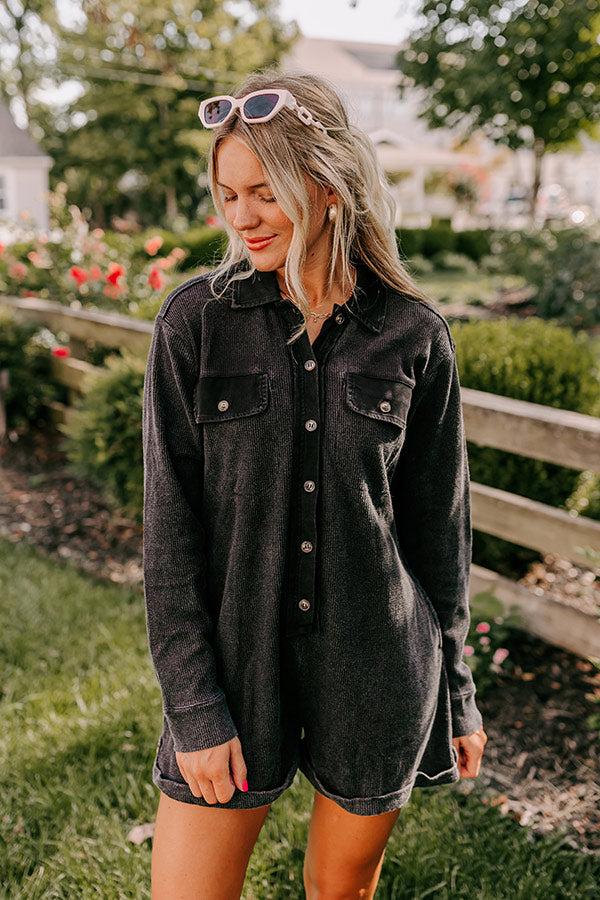 Impressions Sweet Charmer Waffle Knit Romper