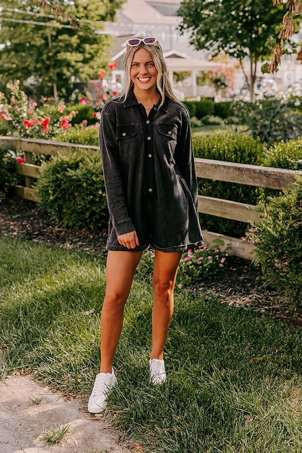 Impressions Sweet Charmer Waffle Knit Romper