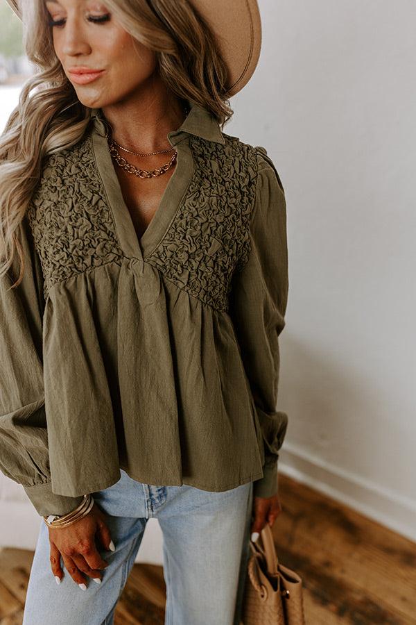 Impressions Sweet Gesture Babydoll Top