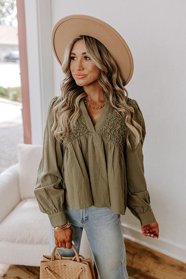 Impressions Sweet Gesture Babydoll Top