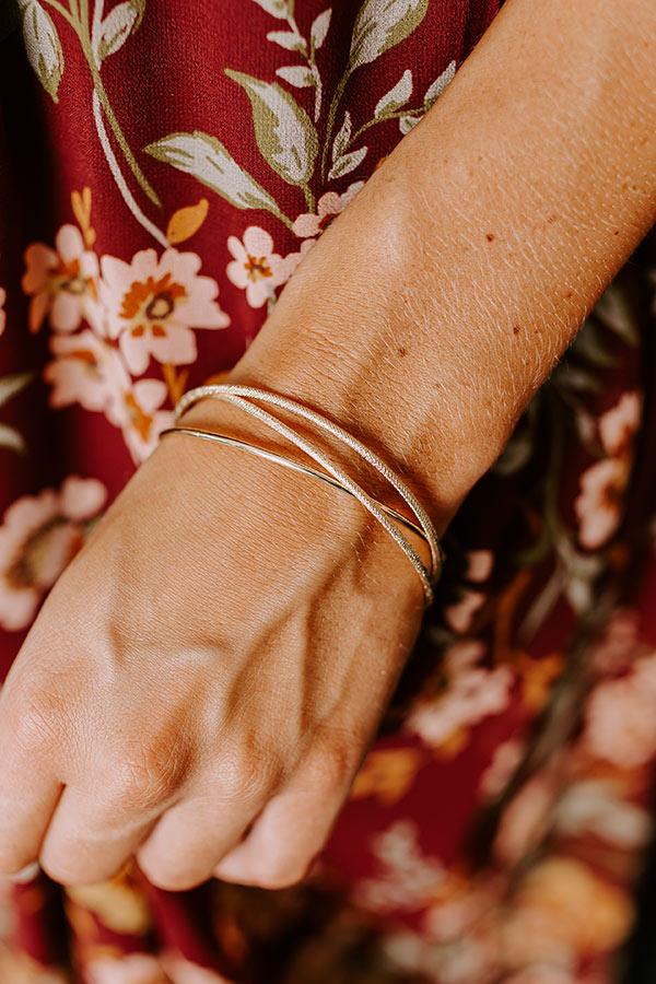 Impressions Sweet Glance Bangle Bracelet Set