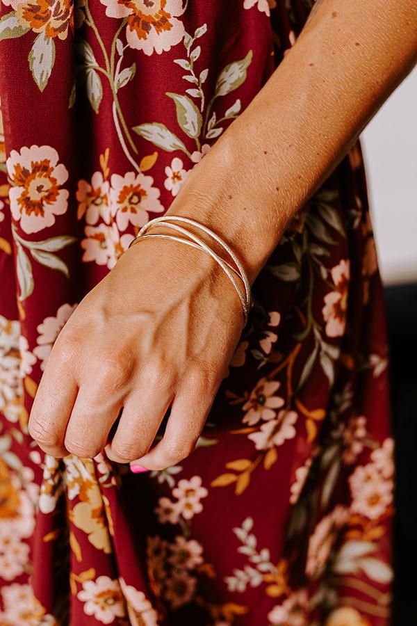 Impressions Sweet Glance Bangle Bracelet Set