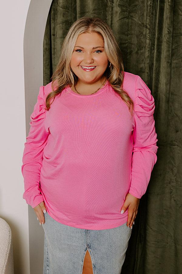 Impressions Sweet Moment Ribbed Top Curves