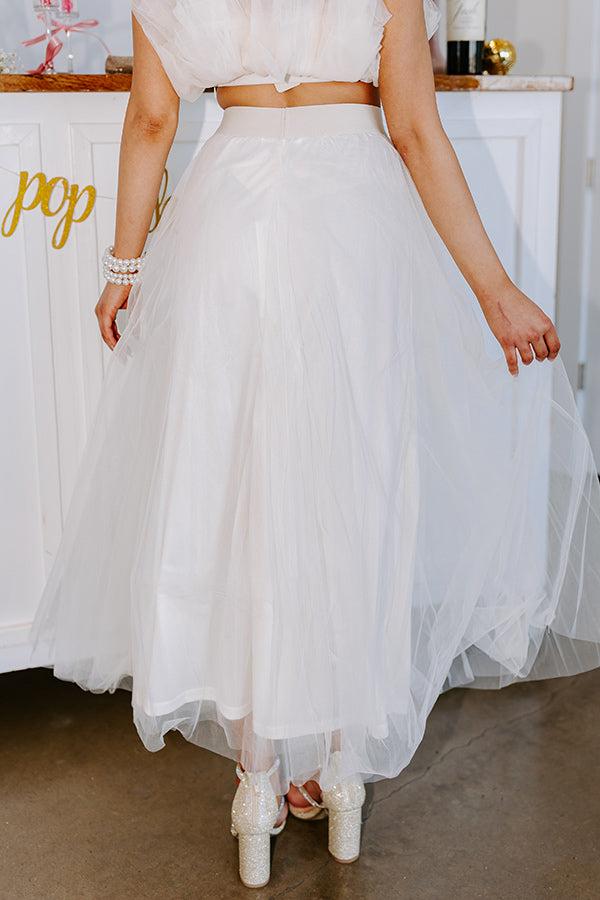Impressions Sweet Moment Tulle Maxi Skirt