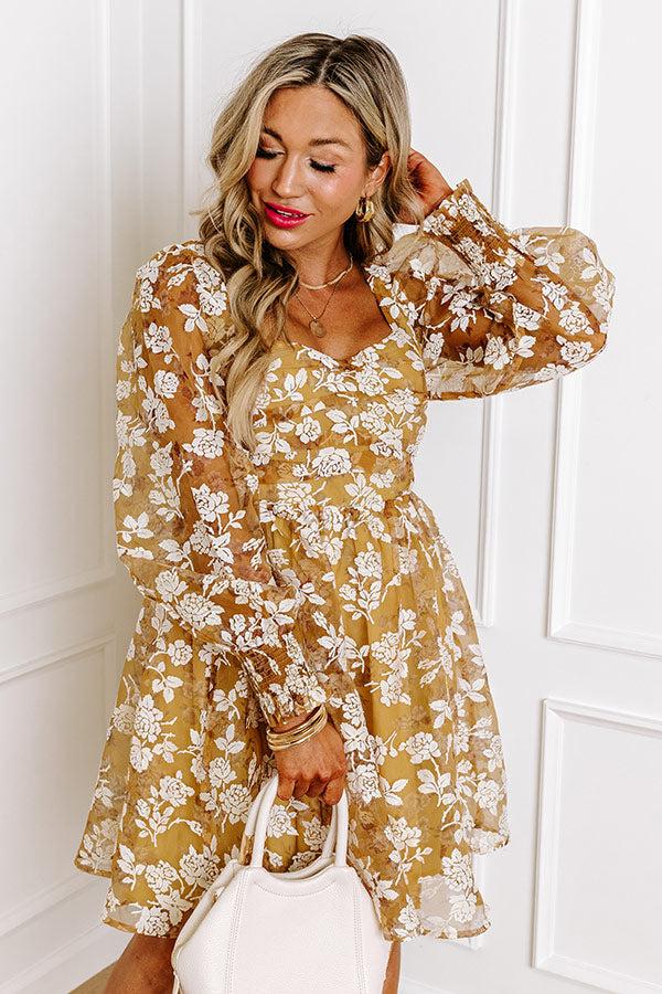 Impressions Sweet Sayings Mini Dress