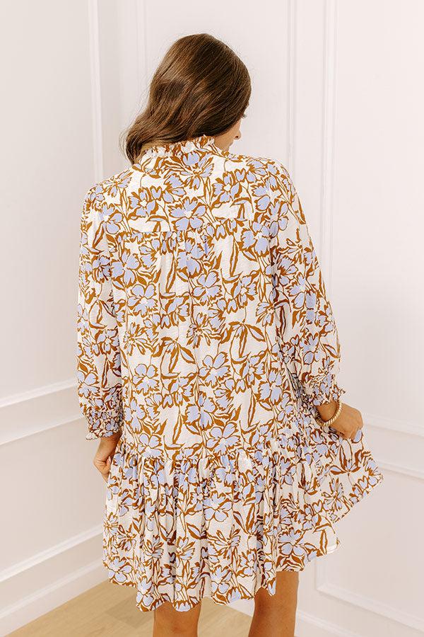 Impressions Sweet Serenity Floral Mini Dress