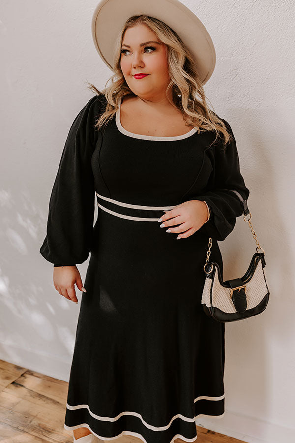 Impressions Sweet Whispers Knit Midi Curves