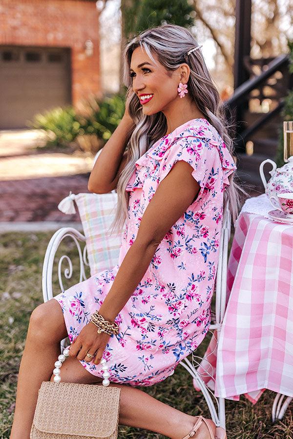 Impressions Sweeter In Floral Shift Dress