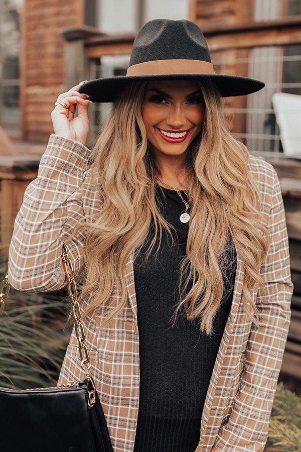 Impressions Sweetheart In The City Fedora In Black