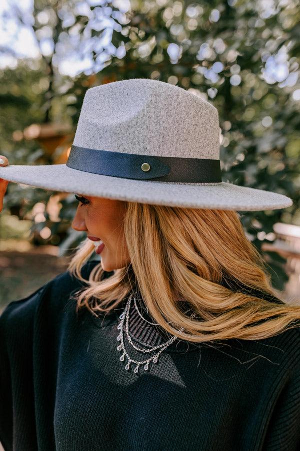 Impressions Sweetheart In The City Fedora In Grey