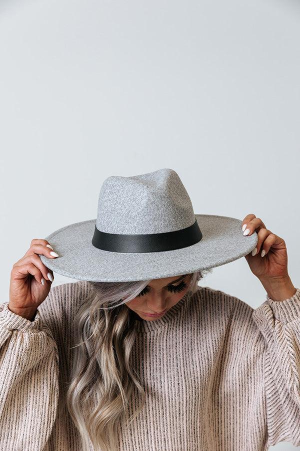 Impressions Sweetheart In The City Fedora In Grey