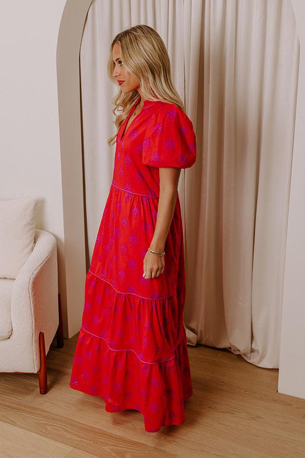 Impressions Sweetheart Moment Floral Maxi Dress