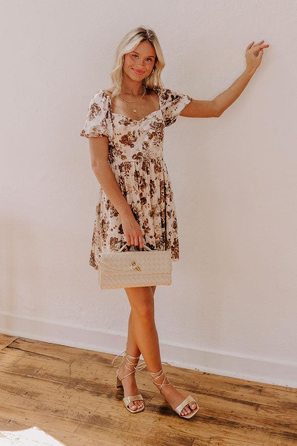 Impressions Swift And Chic Velvet Mini Dress