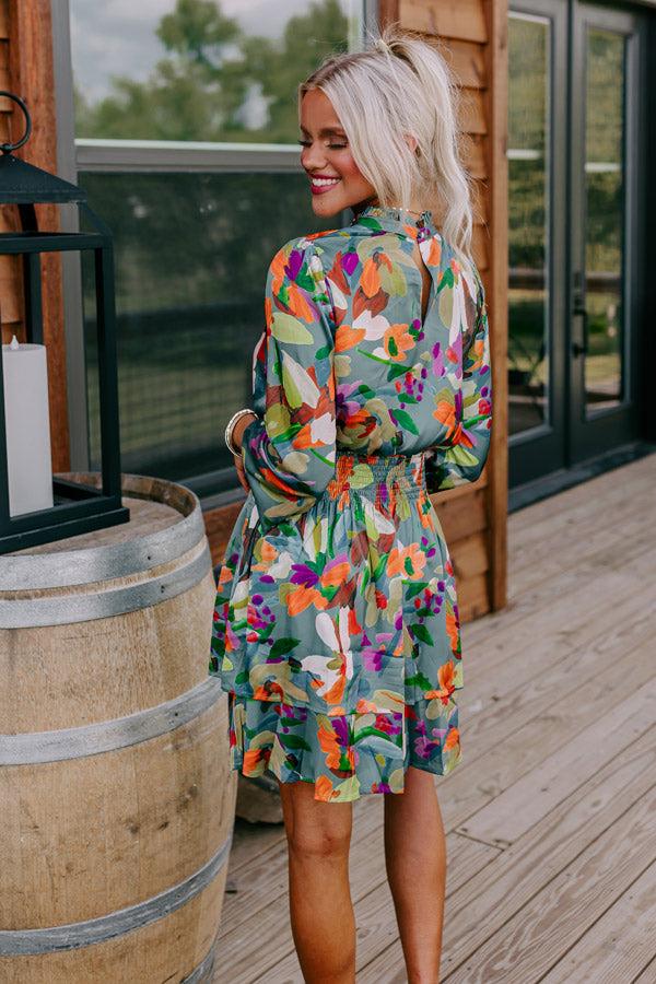 Impressions Swish And Sway Satin Dress