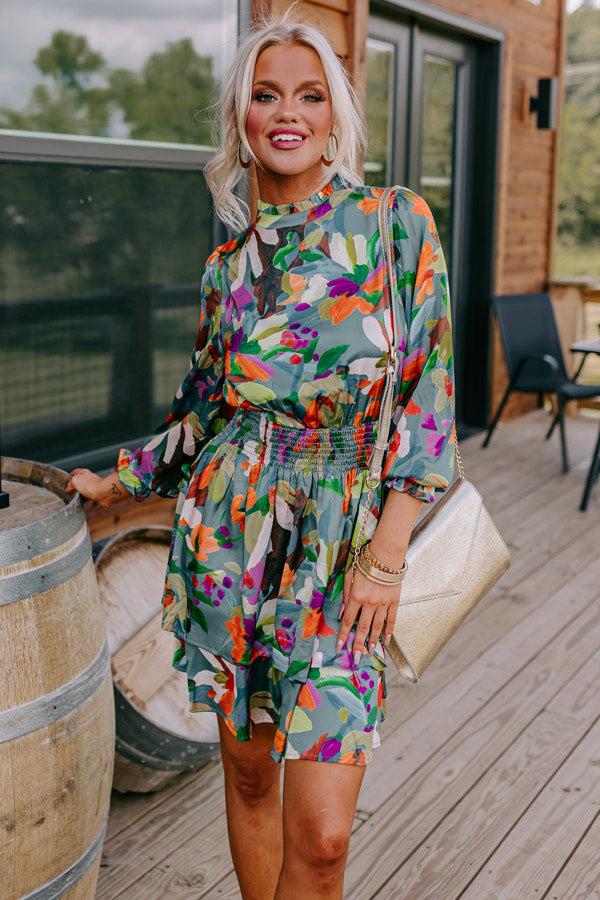 Impressions Swish And Sway Satin Dress