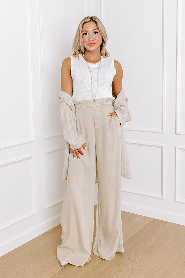 Impressions Take A Cruise Knit Top In Ivory