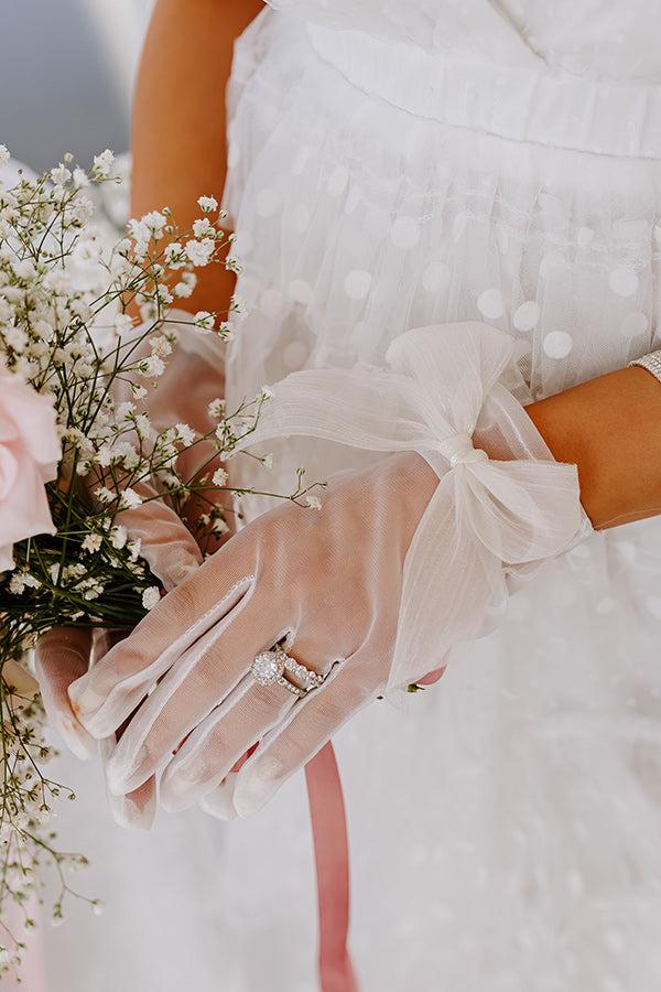 Impressions Take My Hand Mesh Gloves