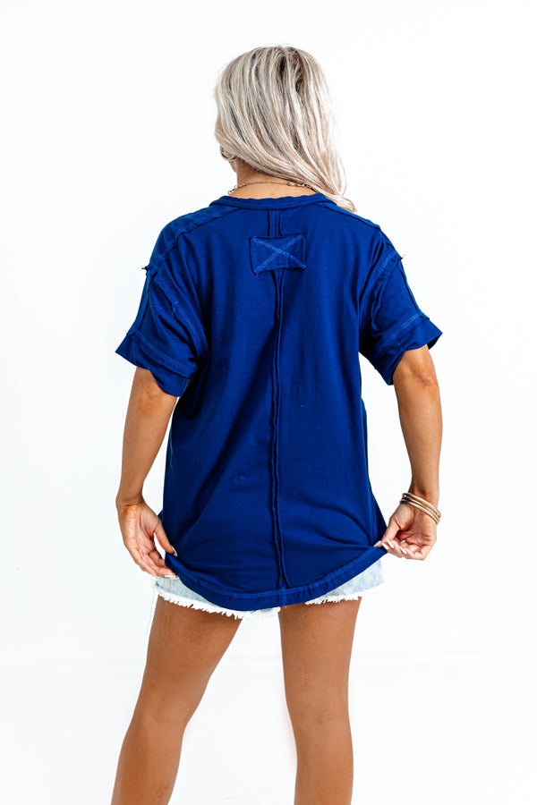 Impressions Take The Time Tee In Navy