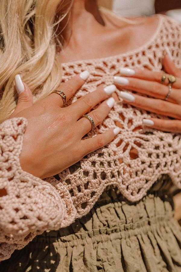 Impressions Tell A Story Ring Set