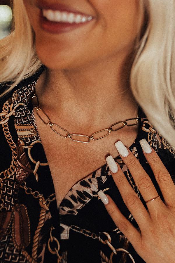 Impressions Tell Me Something Good Link Necklace