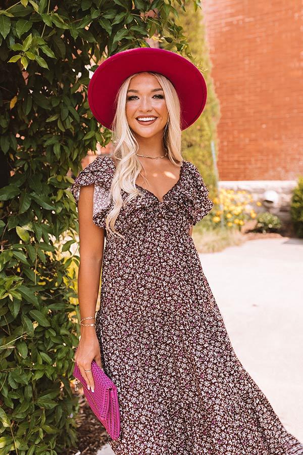 Impressions Tell Me Your Dreams Floral Midi