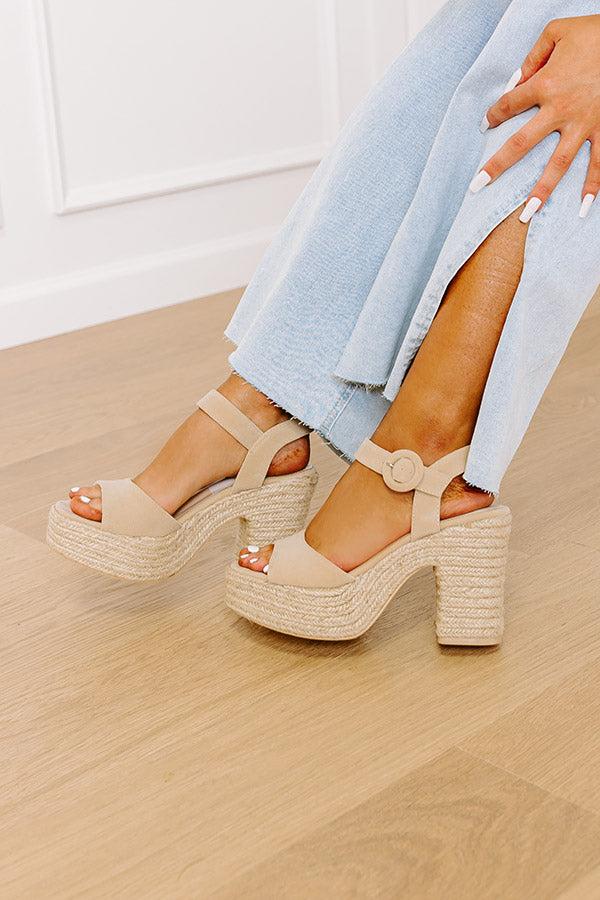 Impressions The Addison Faux Suede Heel