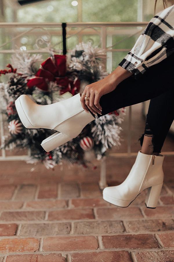 Impressions The Alexandra Faux Leather Bootie